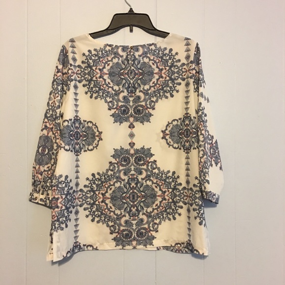 Kenar brand white patterned top - Picture 5 of 7